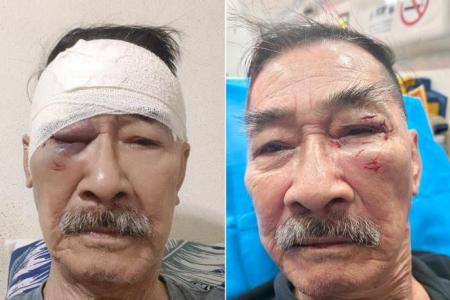 Security officer, 80, assaulted by man he spotted sleeping on public bench 