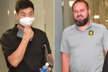 Lion City Sailors' Kim, Tampines' Mustafic guilty of violent conduct