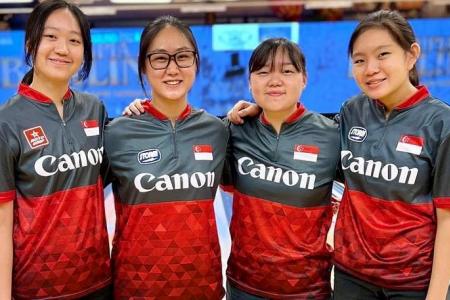 Singapore women assured of two more medals at IBF under-21 world bowling championships