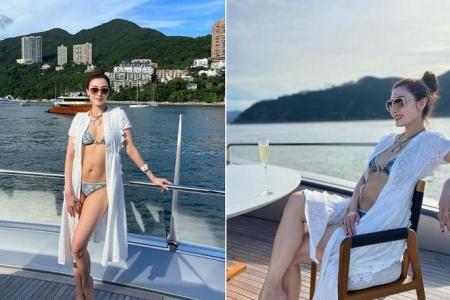 Former actress Michelle Reis, 52, shows off figure in bikini