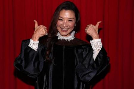 Actress Michelle Yeoh honoured with doctorate by American Film Institute