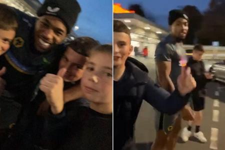 Wolves speedster Adama Traore challenges fans to race in car park 