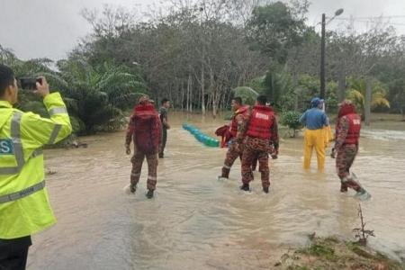 Over 3,600 people displaced by flood-hit Johor districts