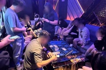 97 people arrested for suspected involvement in vice-related activities at KTV lounge