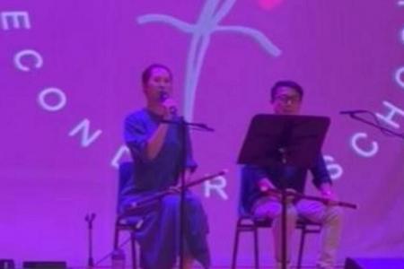 Actress Paige Chua returns to alma mater Mayflower Secondary to celebrate Teachers’ Day