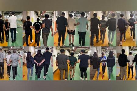 Four teens among 11 suspects nabbed in two-week islandwide anti-scam operations