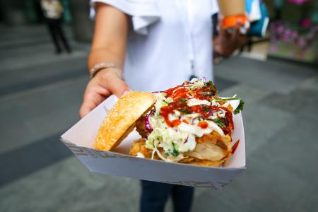 Kindness On-The-Go food truck, in a move by the Singapore Kindness Movement to encourage graciousness