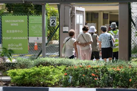 Vaccination centre busy on first day of bivalent vaccine roll-out