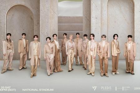 K-pop boy band Seventeen to play at National Stadium in Jan