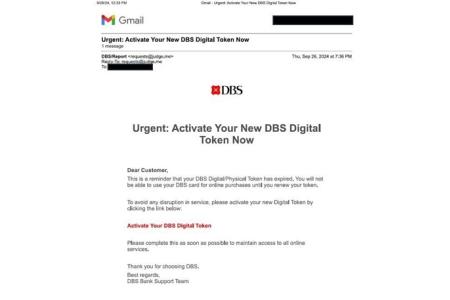 $29k lost to DBS impersonation scams in under a month 