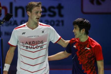 S'pore's Loh Kean Yew to train with Axelsen again in Olympic medal push