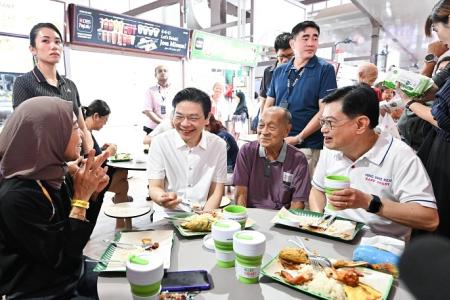 ‘Coming here feels like coming home’: PM Wong visits East Coast residents 