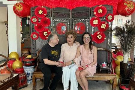 Family time for actress Michelle Yeoh on her trip back to Ipoh