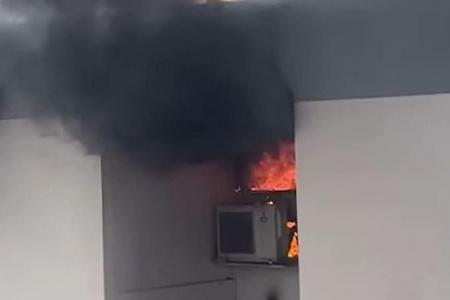 About 10 evacuated after fire breaks out in Clementi HDB flat