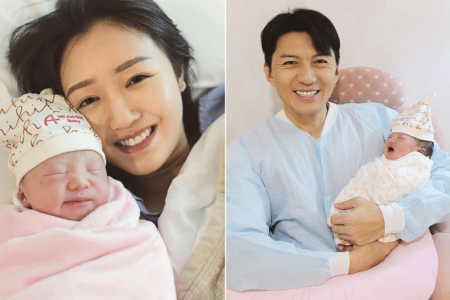 Hong Kong celebrities Benjamin Yuen and Bowie Cheung welcome first baby