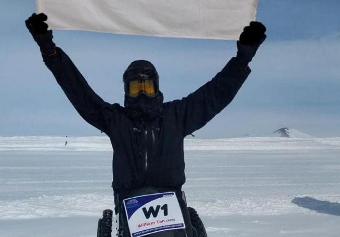 7 marathons, 7 continents, 7 days: Wheelchair racer William Tan sets record