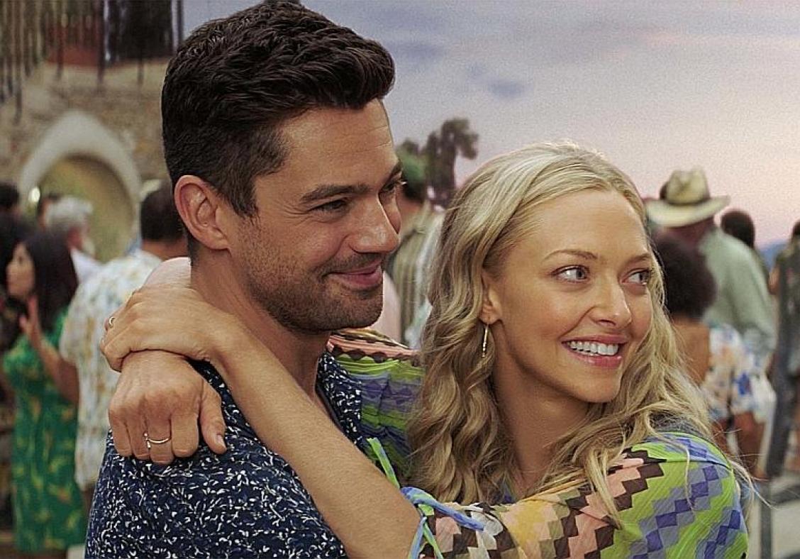 Reuniting with ex on Mamma Mia! sequel &#039;wasn&#039;t weird&#039; for Seyfried