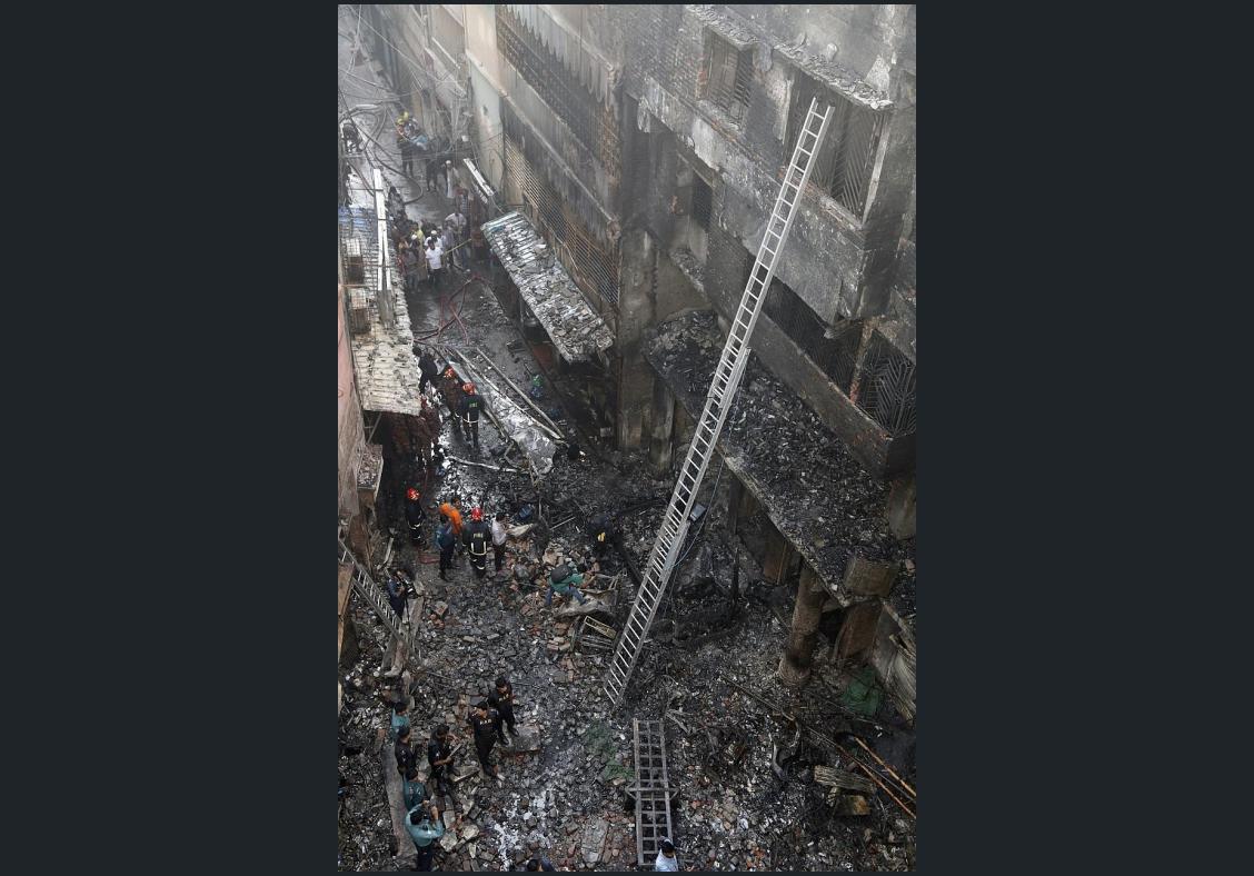 Inferno kills at least 70 in Dhaka apartment blocks