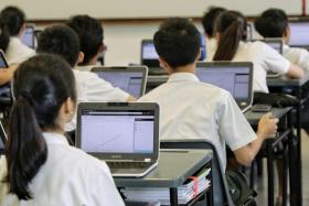 All secondary school students have received personal learning devices since 2021.