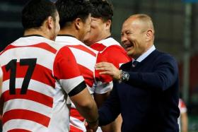 Eddie Jones will officially take charge of Japan on Jan 1, 2024.