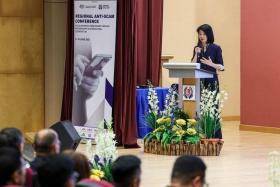 Minister of State for Home Affairs Sun Xueling said scammers can also use deepfake technology to clone authority figures.