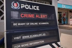 The police said on Aug 2 that the 216 men and 107 women are thought to have been involved in more than 1,100 scams where victims reportedly lost over $10 million. 