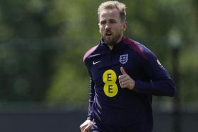 England&#039;s Harry Kane during team training in Germany, ahead of their June 16 Euro 24 match against Serbia.