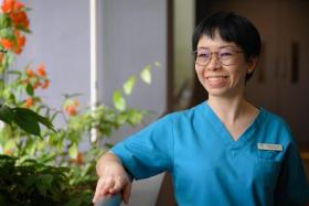 Dover Park Hospice nurse clinician Chang Yee Yee, 41, is enrolling in the Master of Science in Holistic Palliative Care (HoPE) programme to hone her skills in palliative care.