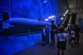 The year-long initiative at Expo station is meant to raise awareness of Singapore’s maritime heritage.
