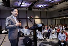 Minister of State for Culture, Community and Youth Alvin Tan unveiled the fund at the Co-operative Movement Night on Aug 16.