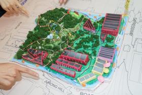 The public will have a chance to shape the future plans for a 39.2ha site that comprises the former Jurong Bird Park, Jurong Hill Park, and The Village. 