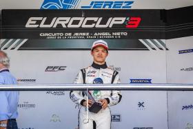 Singapore race driver Christian Ho was crowned the Eurocup-3 rookies&#039; champion ahead of 11 others.