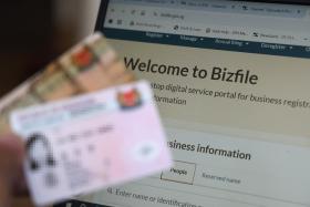 People will have to pay $33 to access full NRIC numbers on the Bizfile portal.