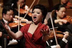 Opera soprano Huang Ying will perform her favourite songs and arias at her concert here in July.