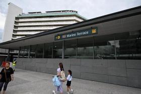 Marine Terrace is among the seven new stations of TEL Stage 4. All seven stations will host games and activities during the public preview.