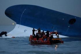 The 6,800-tonne Sewol ferry sank on April 16, 2014, with 476 passengers and crew on board and 304 died.