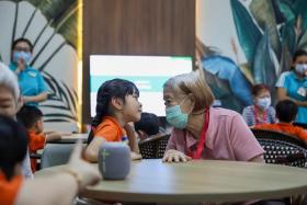 The dialect lessons are part of the Intergenerational Programme by NTUC Health and NTUC First Campus, which run elder care and childcare centres respectively. 