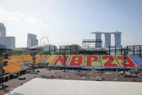 The National Day Parade returns to the Padang for the first time since 2019 with the theme Onward As One.