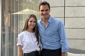 Taiwanese-Australian actress Hannah Quinlivan posts photos with Swiss tennis legend Roger Federer on social media on Oct 16.