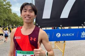 Soh Rui Yong shaved one second off his previous half marathon mark of 66min 46sec in 2019.
