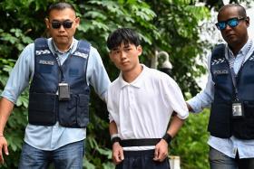 Wu Jinxing, 28, pleaded guilty to one count of handling the benefits of criminal conduct.