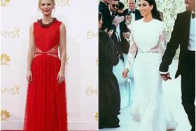 Claire Danes wears Kim K s wedding dress to the Emmys sort of