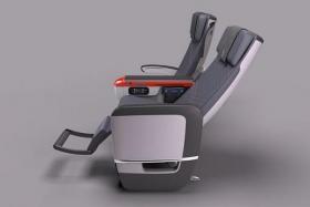 The new premium economy seats on Singapore Airlines.