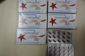 A weight loss medicine labelled as Duromine was seized by the HSA during Operation Pangea.