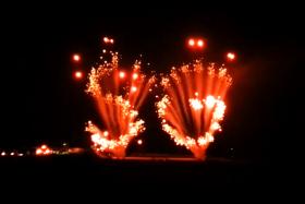 An SG50 set piece during the fireworks display at this year&#039;s National Day Parade will see fireworks forming the word SG50. 