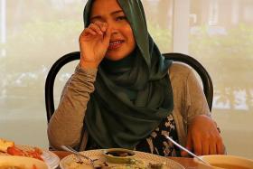 GRIEF: Syirah Jusni said she is in the process of 'healing emotionally' from the pain of losing her boyfriend Ashmi Roslan.