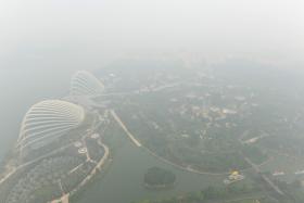 The haze situation on Thursday (Sept 24).