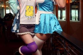 CUTE: Taiwanese cosplayers Shimo (left) and Neneko.