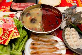 Yuan yang hotpot.