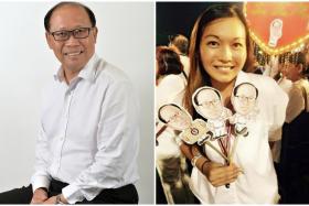 Mr David Ong had allegedly been involved with Ms Wendy Lim (right).